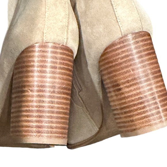 Steve Madden Stable Sand Suede Western Cowboy Ankle Zipper Booties Boots 11 NEW - Picture 11 of 14